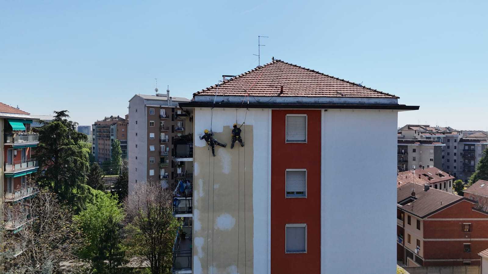 Tinteggiatura palazzo